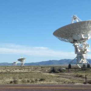 The Very Large Array. They filmed the movie 'Contact' here. Very interesting place.