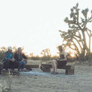 The community fire pit