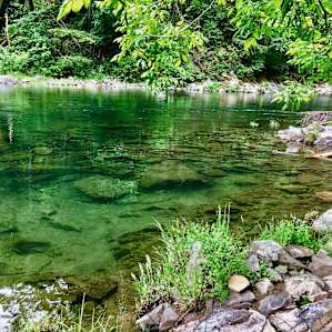 Beautiful swimming holes all around
