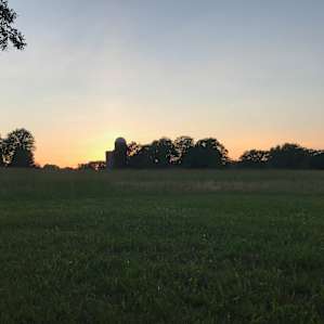 The evening sky and long views really make this place special.
