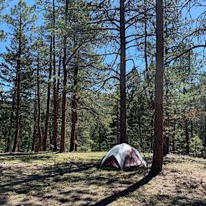 First camp site was nice and wide open