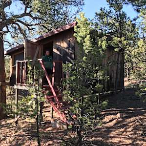 The cabin we stayed in