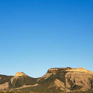 Camp in the backyard of Mesa Verde -- view from the camp's observation deck.