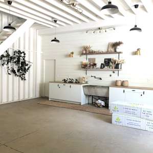 A quick peek inside the barn, a great space available for separate rental, perfect for artists, photographers