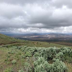 When the weather rolls in, it’s quite a site!