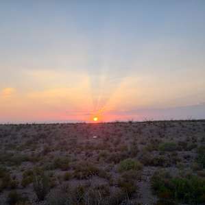 Rio Bravo Sunset.. pics don't do justice