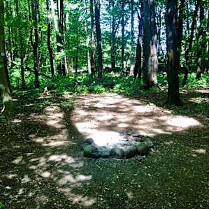 Camp site when I left. I was sad to leave!