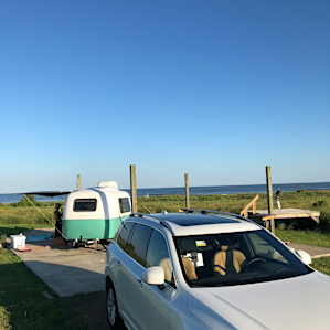 How we set up our camper and car.
