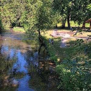 Creekside Campground with kitchen