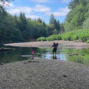 Humptulips Valley river camp