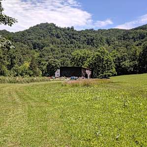 There are a couple old barns on the property