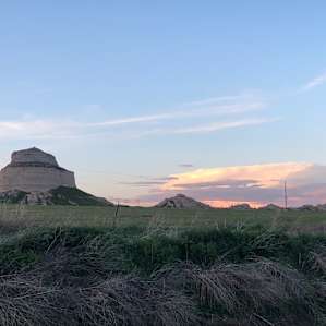 Great views of Dome Rock (part of Scott’s Bluff)