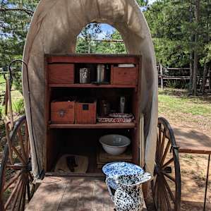 Old Covered Wagon Camp
