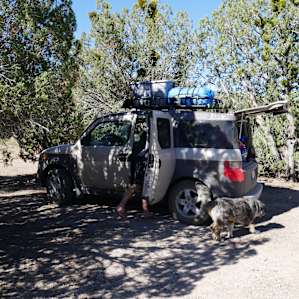 Campsites off Historic Route 66
