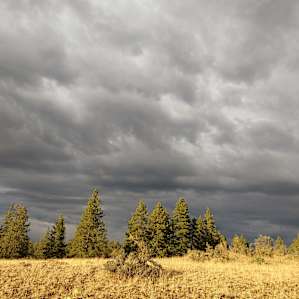 More thunder clouds in the way.