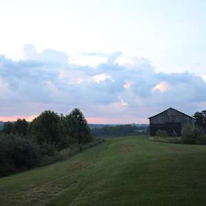 Peaceful surroundings.