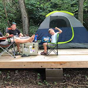 Caves + Camping II (tent platforms)