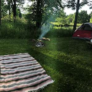 Forgot our camping chairs!