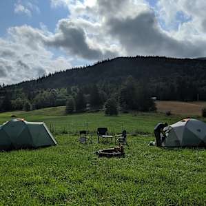 Tenting -In the Heart of Cascadia