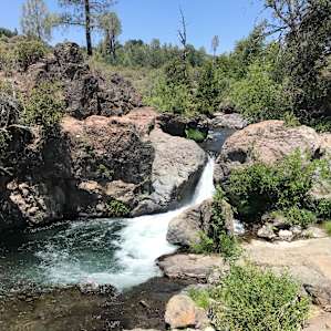 Montgomery Creek falls