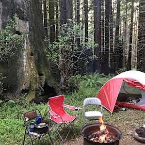 Our campsite