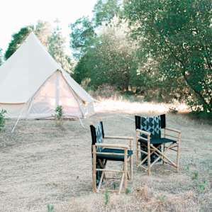 Glamping on ranch + pool (sleeps 4)