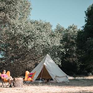 Glamping on ranch + pool (sleeps 4)