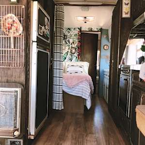 The trailer was very clean and comfortable