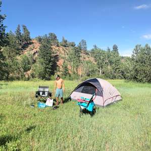 Serenity camp at resort valley