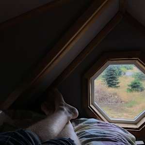 View from the upper bunk!