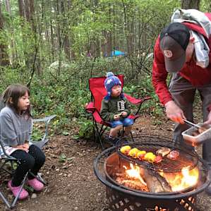 Magical Camping In a Small Campsite