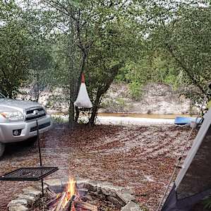 View from our campsite