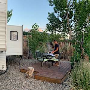 Peaceful Adirondack Camper