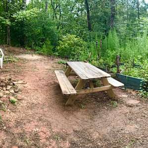 The other area for a tent
