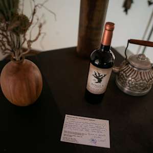 When you get a handwritten note on arrival, says something about how great the hosts are.