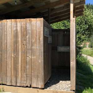 Outside of the shower