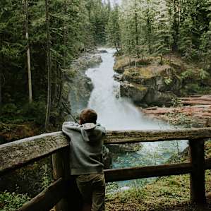 Silver Falls - such a pretty hike!