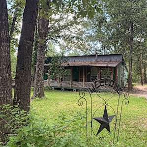 Snug little cabin.
