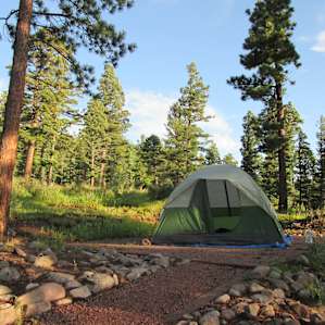 Jeff's tent