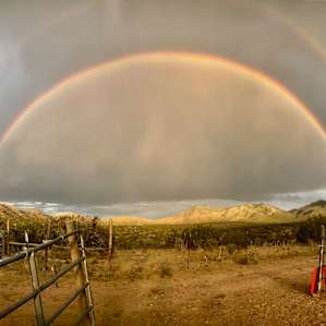 And we got a bonus rainbow.