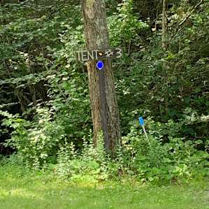 Entrance to Tent Site #3