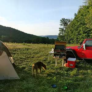 Sunrise panorama of site 2