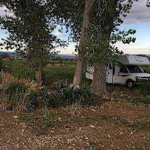 Our spot at Boot Hill Farm