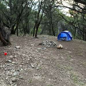 Secluded Lago Vista Tent Camping