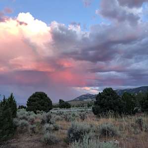 Storm in the distance