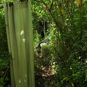 Very secluded! Bring a light at night though! :3