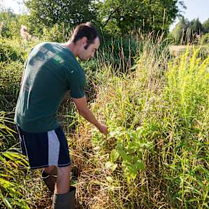 Ask Ed about the plants he cares for and about.