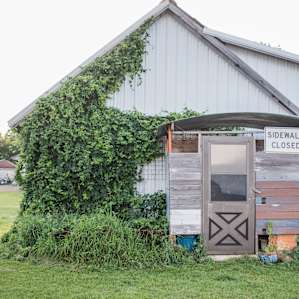 The adorable composting toilet that is available for campers