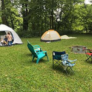 Beautiful camping area