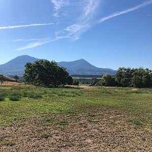 View from hawk tipi
